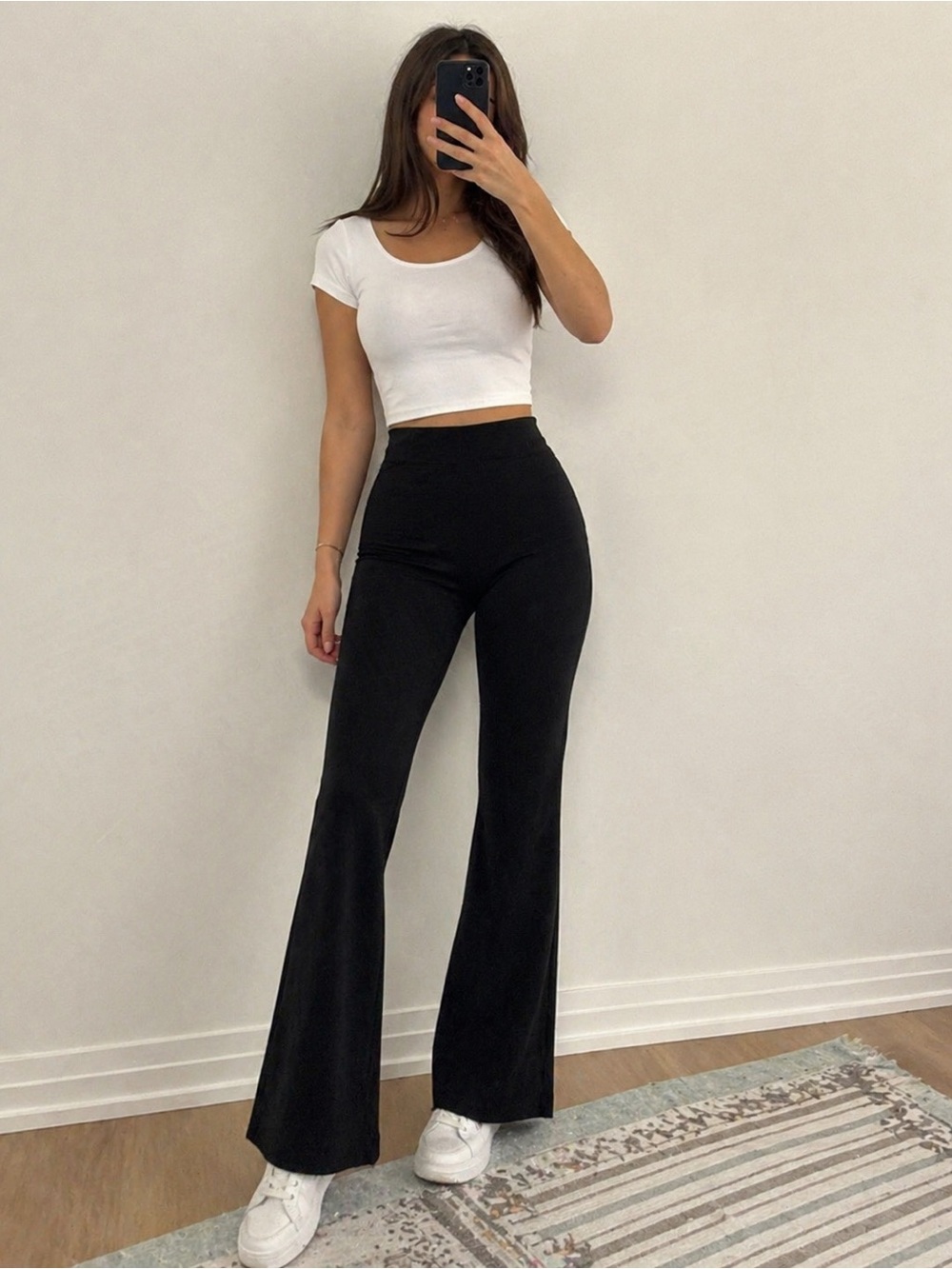 Mango Black Tailored Pants